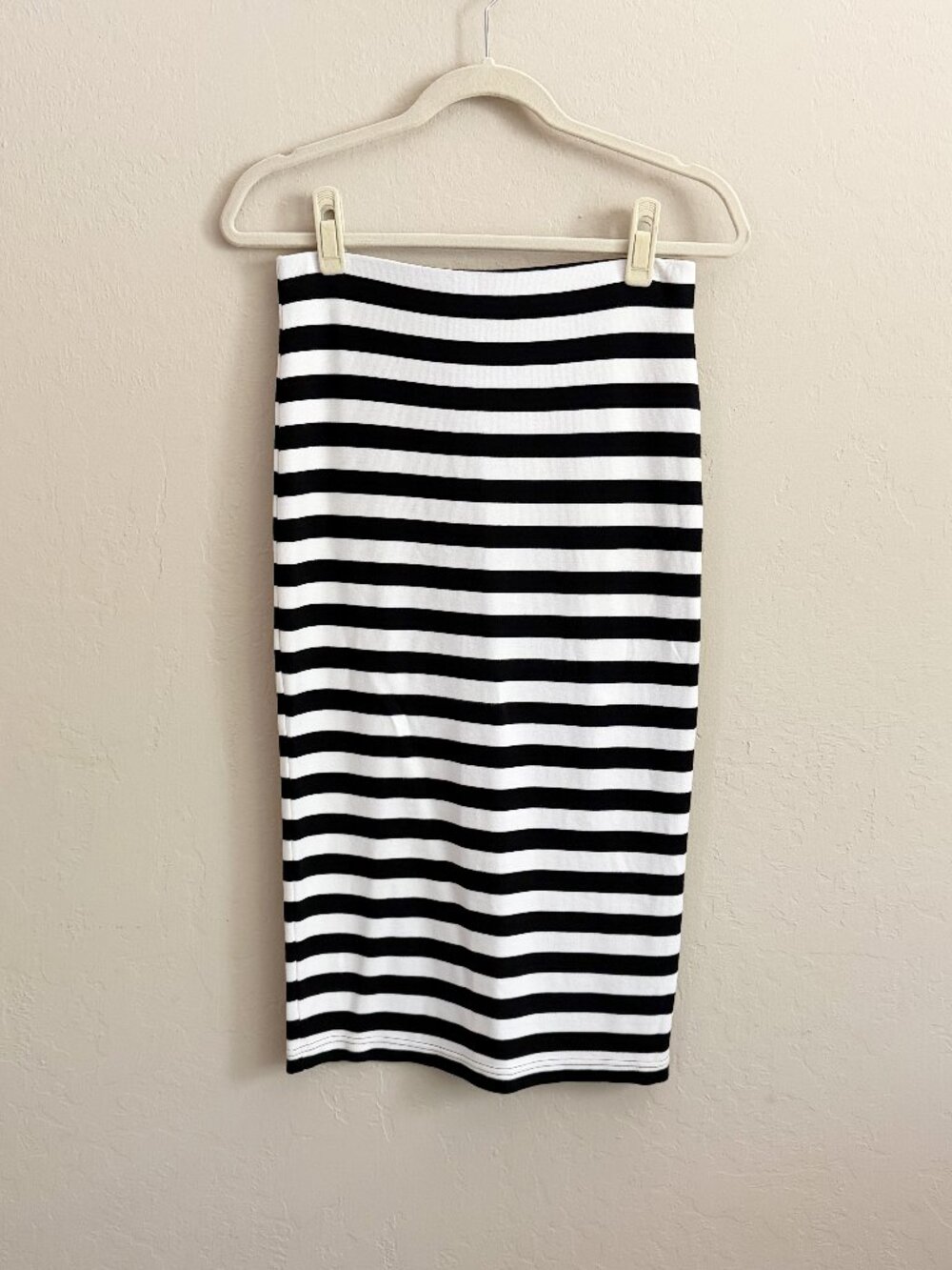 Sanctuary Black & White Striped Pencil Skirt • Women’s Small